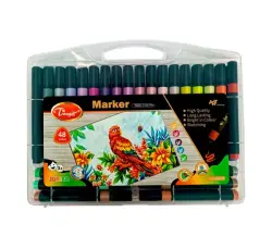 Tongdi TD8299-48 | Felt Tip Markers 48 Colors Bulk Pack