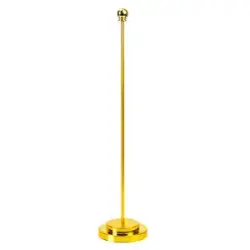 00-00003768 | Metal Desktop Flagpole Durable Metallic Build