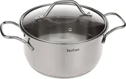 Tefal B8644474 | Saucepan with Lid 2.9L Stainless Steel