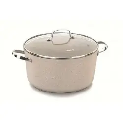 KORKMAZ A1262 | Aluminum Casserole 8.0l Non-Stick 28cm