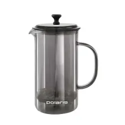 Polaris Graphit-1000FP | Coffee Plunger 1000 ml Borosilicate Glass