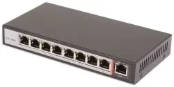 PSE 908EX | 8-Port PoE Switch 96W 10/100 Mbps + 1 Uplink