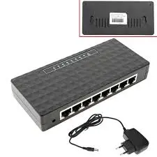AL FF-Q8A | 8-Port Gigabit Network Switch Metal Case