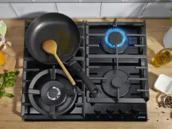Gorenje GW642AB | Gas Hob 4-Burner Tempered Glass