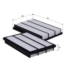 FİL FİLTRE AIR FILTER HP 5075 - Senagat üçin howa süzgüç çözgüdi