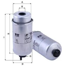 FIL FILTRE FUEL FILTER ZP 3318 FMB