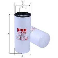 FİL FİLTRE Oil Filter ZP 3051 MG 1*18