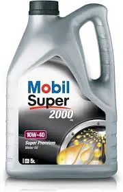 Mobil Super 2000X1 10W-40 Motor Oil - 5 Liters