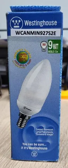 WESTINGHOUSE LIGHT LAMP 9W