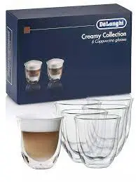 Cappuccino Delonghi Mug Set (6 pcs)