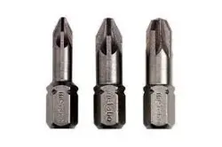 Metabo Торсионные биты PZ 2, 3 шт, 25 мм, 628518000