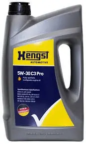 HENGST 5W-40 C3 Pro Motor Oil 4L (BMW LL-04, MB229.51, VW502/505/50501)