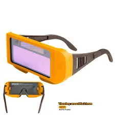 Ingco AHM111 Auto-Darkening Welding Goggles for Industrial Protection