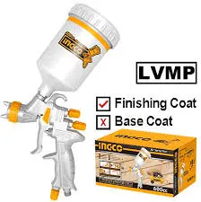 Ingco ASG1065 Air Spray Gun 600cc II for Professional Use