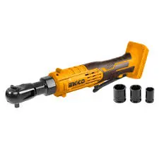 Ingco 20V Lithium-Ion Cordless Ratchet 65Nm (No Battery)