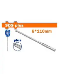 Ingco SDS Plus 6x110mm Concrete Drill Bit for Professional Use