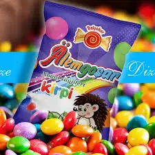 BALSEKER CHOCO BALL Colored Candies 3.5KG Box