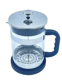 MY MY-909L | French Press Teapot Durable Glass & Steel Construction