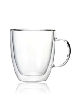 BK BK-250 | Double Wall Glass Mug 250ml
