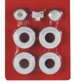 Radiator Fittings Set Ø15 without Mounting Complete Installation Kit