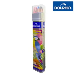 Dolphin 1200 | Colored Pencils 12 Colors Break-Resistant