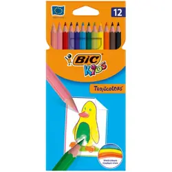 Bic 00-00003301 | Colored Pencils 12 Colors Break-Resistant