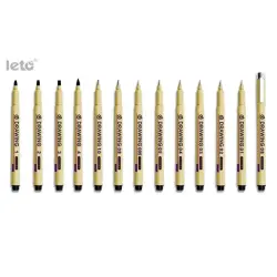 Leto LT-112-12 | Marker Set 12 Colors Quick-Drying