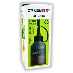 Orkey OR-280 | Black Permanent Marker Ink 25ml