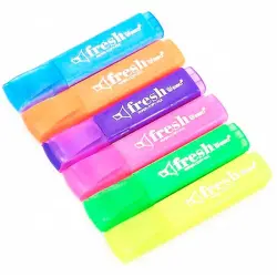 WEIBO WB-101A-6 | Highlighter Marker Assorted Colors