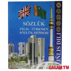 Inlis-Turkmen 00-00004280 | Dictionary Notebook English-Turkmen