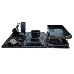 Kingstyle BS2300 | Wooden Desktop Set Premium Executive Finish