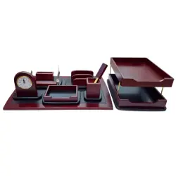 Kingstyle BS398 | Wooden Desktop Set Premium Wood Finish