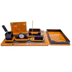 Kingstyle 998A | Wooden Desk Set Premium Wood
