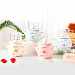 BK BK-00081483 | Tea Set Premium Ceramic Cute Rabbit Design