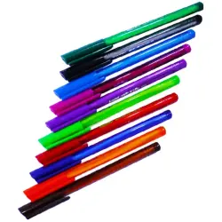 WJ BK-00040974 | Color Ballpoint Pen Set 10 pcs Assorted Ink
