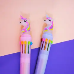 Unicorn BK-00094289 | Multi-Color Pen 10 Colors