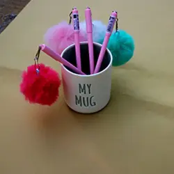 BK BK-00085616 | Children's Pen with Pompons Assorted