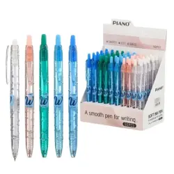 Piano PT-022 | Ballpoint Pen Blue Ink Reliable Bulk Supply