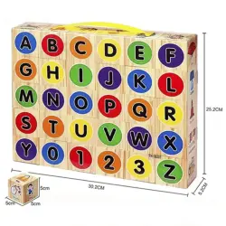BK-00097263 | Alphabet Blocks Set 30 pcs