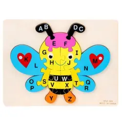 MGZ MGZ-986 | Wooden Puzzles for Children Durable Natural Wood