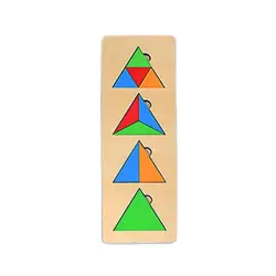 BK BK-00081567 | Wooden Puzzle for Children Triangle-1 29.5x10 cm