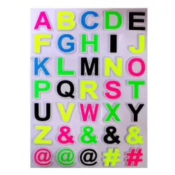 BK-00030359 | Alphabet Sticker 2.40 mm Durable Adhesive
