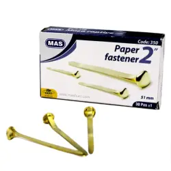 Mas 00-00004099 | Paper Fastener Clip 51 mm Pack 30 pcs