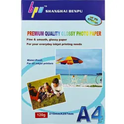 BPU 00-00005075 | Photo Paper A4 120 gsm Single-Sided 100 Sheets
