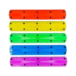 8020 BK-00028325 | Flexible Ruler 20 cm Durable Plastic