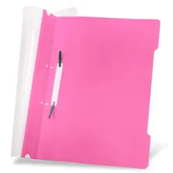 Türkiýe BK-00045244 | Plastik Faýl Gysgyjy A4 Gülgüne