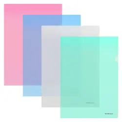 ErichKrause BK-00047365 | Пластиковая папка A4 Глянцевая Ассорти
