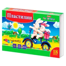 Hatber BK-00017075 | Plasticine 18 Colors