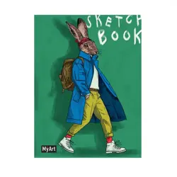 MyArt BK-00091328 | Sketchbook Na Stile Rabbit Artist-Grade Paper