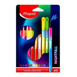 Maped BK-00091813 | Markers 12 Colors Triangular Barrel